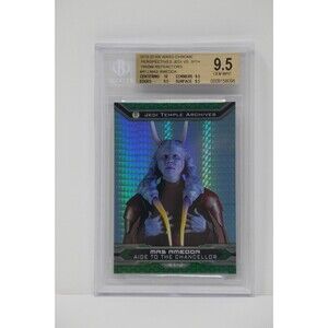 2015 Star Wars Chrome Perspectives Jedi vs Sith Prism Refractors Mas Amedda 9.5